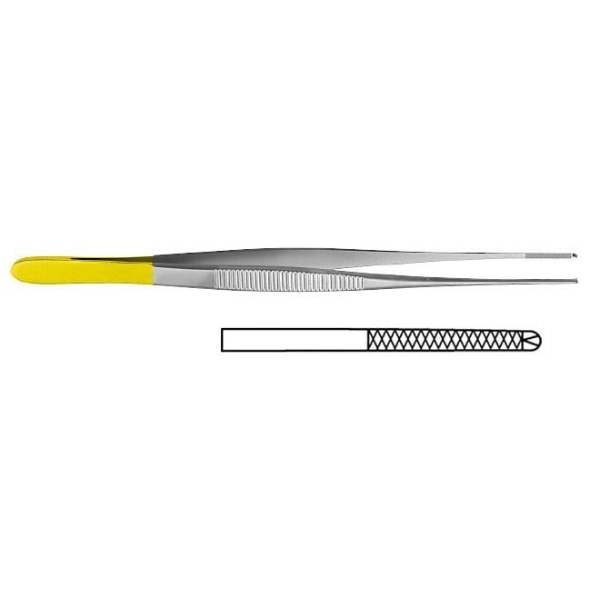 TC SEMKEN Пінцет хірургічний; прямий; із зубчиками; 1x2 зубчики; 15,5см. Tontarra Medizintechnik GmbH